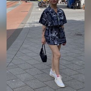 Collision newpaper print set 0/ XS